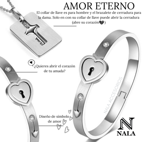 Alianza de Amor- Pulsera y Collar - Nala - Arreglos / Collares / Accesorios